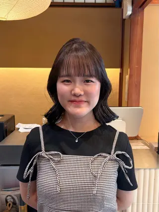 ミディアム カラー saho ⟡.·のヘアスタイル