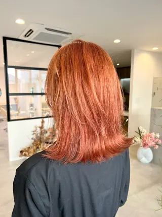 セミロング 重松 丈博のヘアスタイル