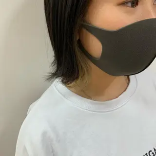 ショート カラー 暖色/ブリーチカラー 🎀 M i k uのヘアスタイル