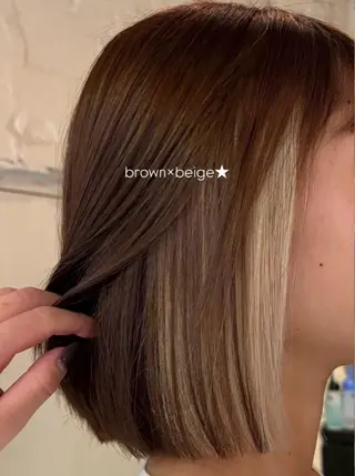 ミディアム レディースカット🎀 NANAHAのヘアスタイル