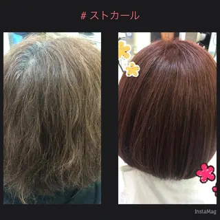 ミディアム パーマ K△N△♡かな ヘア&まつげのマツエク・マツパデザイン