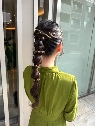 ヘアアレンジ 本多 美羽のネイルデザイン