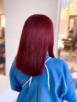 ロング カラー 髙木 利央のヘアスタイル