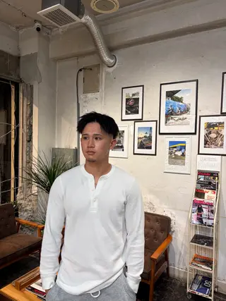 パーマ メンズ SANDGATE shionのヘアスタイル