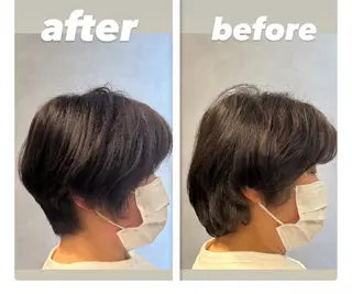 ショート 髪質改善 LIME 長野駅のヘアスタイル