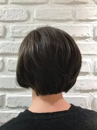 ミディアム カラー 【暖色カラー特化】 中山由梨のヘアスタイル