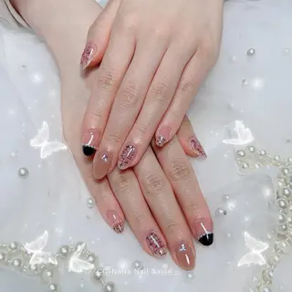 ネイル 💎CC・NaNa 韓国風ネイル🌙Cのネイルデザイン