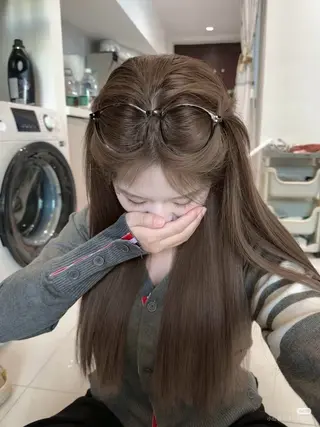 カラー 透明感うる艶カラー 🤍MANAMIのヘアスタイル