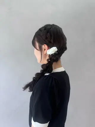 ヘアアレンジ ☁️olelo国立 ☁️Minoriのヘアスタイル