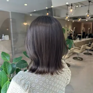 ショート カラー 透明感カラー🌿 グレージュ🐺陽介のヘアスタイル