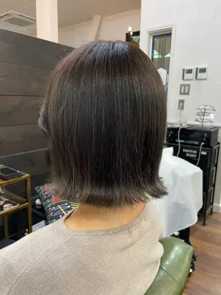 ミディアム 下林 雅明のヘアスタイル