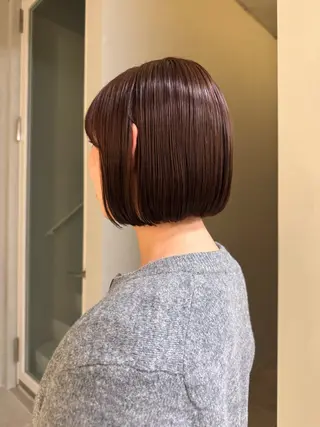 ショート カラー 無料ボブカットモデル 様募集中/あいらのヘアスタイル