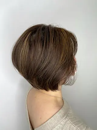 ショート カラー 杉田 一浩のヘアスタイル