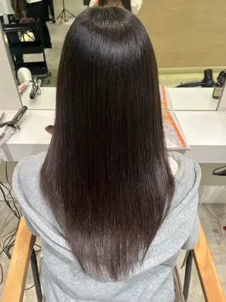 セミロング こはる ／銀座美容室のヘアスタイル