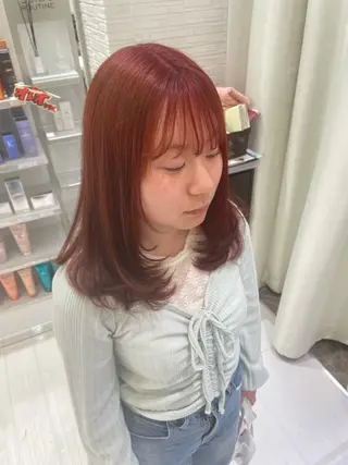 ロング カラー 佐々木 空人のヘアスタイル
