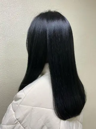ロング カラー 縮毛矯正/艶カラー/ ikedaのヘアスタイル