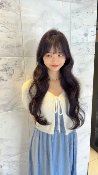 ロング hitomi ♡ 自由が丘アシスタントのヘアスタイル