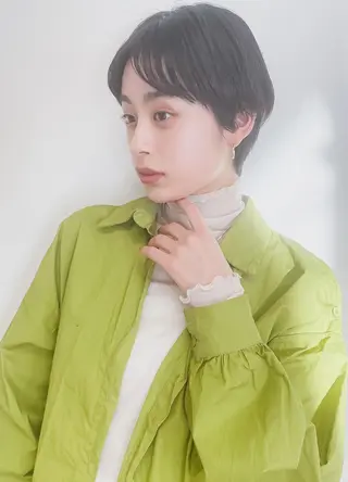 ショート カラー BASSA 下井草店のヘアスタイル