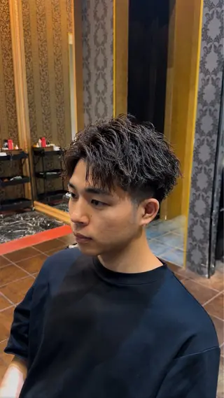 ショート メンズ 河上 雅俊のヘアスタイル