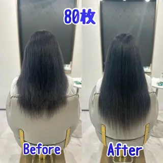 ロング シールエクステAOI 🫧🩵NEOBOXのヘアスタイル