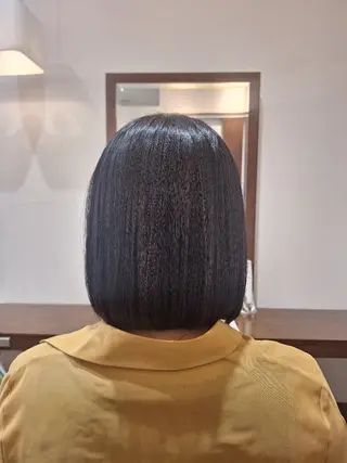 ミディアム 本下 舞依のヘアスタイル