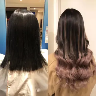 ロング カラー 🧡艶髪/エクステ 🫧🧡YUKI❄️のヘアスタイル