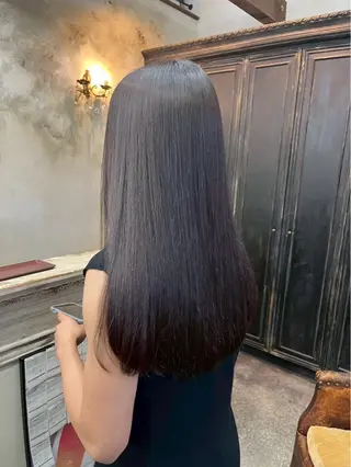 ロング 林 夢良🖤のヘアスタイル