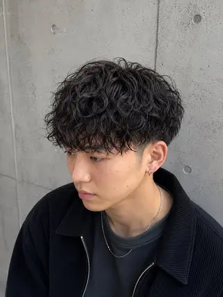 ショート メンズ men'sモテ 髪🫧シオンのヘアスタイル