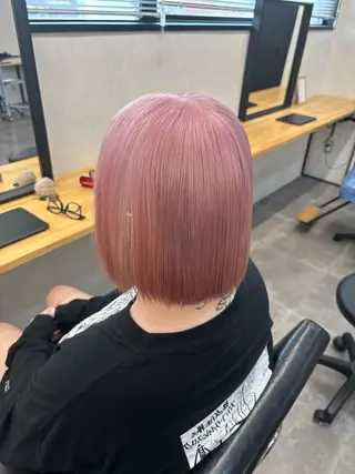 ミディアム GLOSS 心斎橋 山上のヘアスタイル