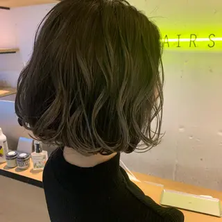 ショート カラー 🎈馬場佑馬/ スパイラルパーマ🎈のヘアスタイル