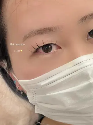 マツエク・マツパ h.plus 杉本美空のマツエク・マツパデザイン