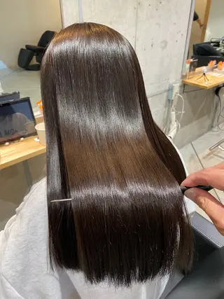 ロング 波濤 優季のヘアスタイル