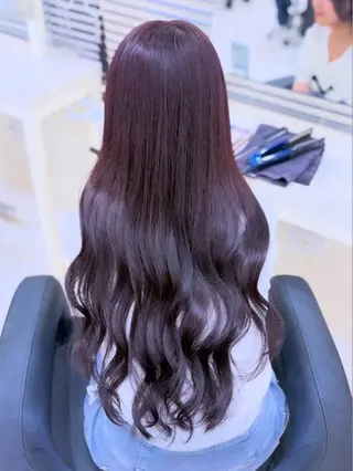 カラー ベージュ・ラベンダー カラー🎀りりのヘアスタイル