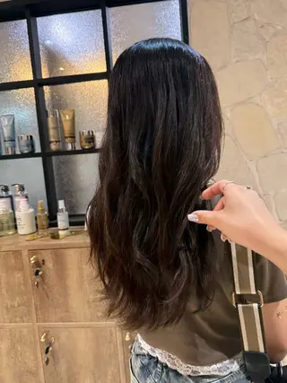 カラー 🍒暖色🍒髪質 改善_yura🐰のヘアスタイル
