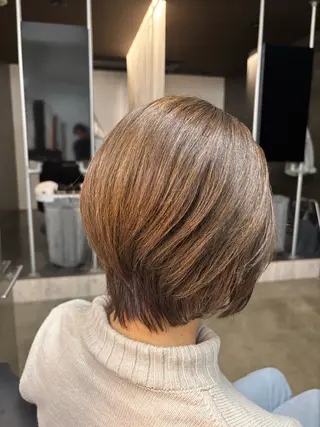ショート カットモデル 木内優作のヘアスタイル