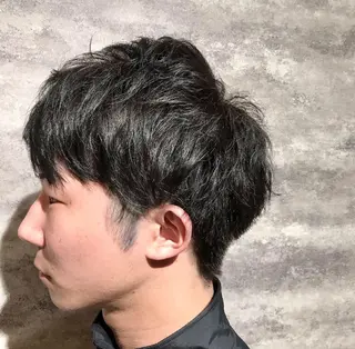 ショート メンズ Blanco Color&Careのヘアスタイル