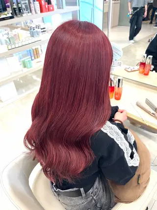 ロング カラー 暖色/ブリーチカラー 🎀 M i k uのヘアスタイル