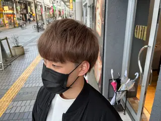 カラー メンズ 【Earth平塚】 野首のヘアスタイル