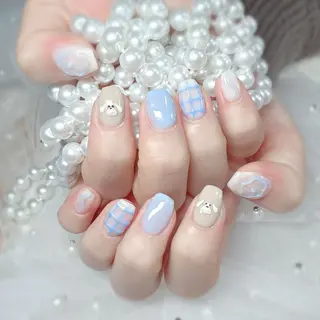 ネイル M🌷nail 長さだし専門店のネイルデザイン