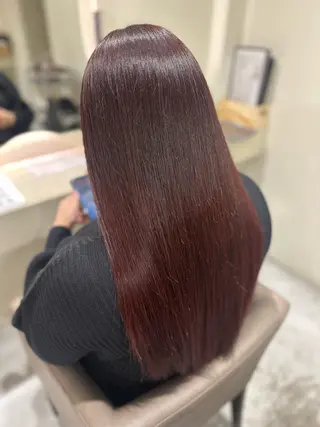 ロング 上野 秀のヘアスタイル