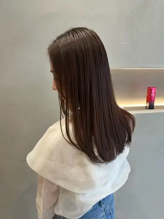 カラー ユ ヅのヘアスタイル