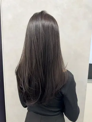 ロング カラー 透明感カラー ボブ ミディアム 齊木勇人のヘアスタイル