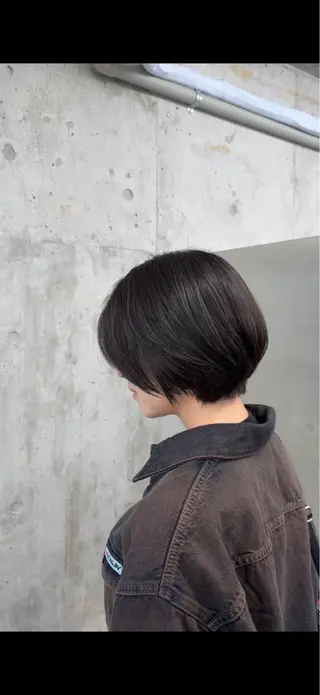 ショート カラー 高橋大樹/グレー ジュ/ブリーチなしのヘアスタイル