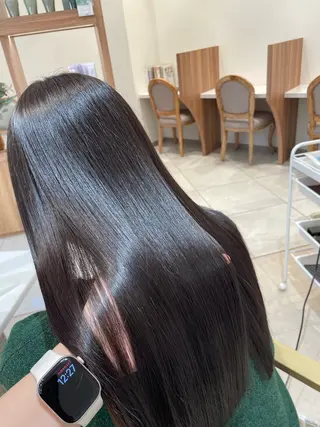 ロング カラー 髪質改善ケア/透明感 カラー伊藤 千尋のヘアスタイル