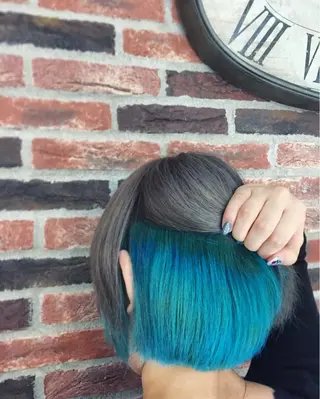 ショート ミディアム カラー メンズ特化美容師 カラー専門ぺーターのヘアスタイル
