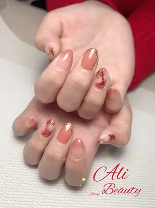 ネイル Ali 新小岩 ネイル専門のネイルデザイン
