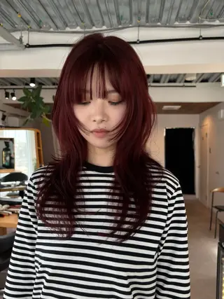 セミロング iroha/ n.w.h🎀のヘアスタイル