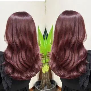 ロング カラー ブリーチカラー矢場町 ハイトーン 栄 平野のヘアスタイル