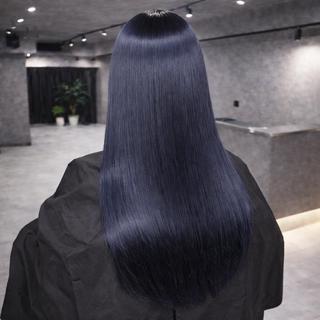 ロング カラー 髪質改善心斎橋 namelessのヘアスタイル