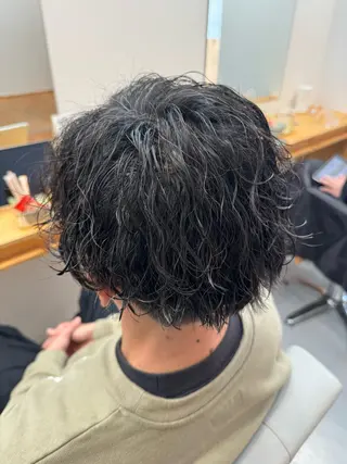 パーマ メンズ c& ちはるのヘアスタイル